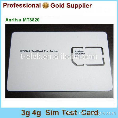 LTE WCDMA EDGE HSDPA HSUPA Anritsu MT8820C Mobile phone 3g gsm test card